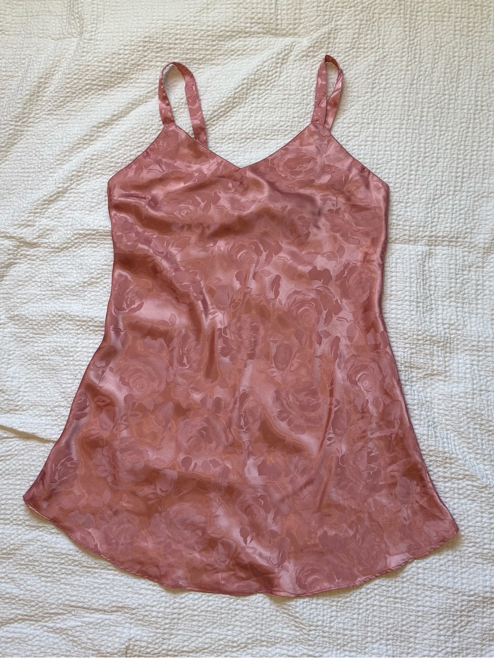 Satin Rose Pink Sleep Chemise